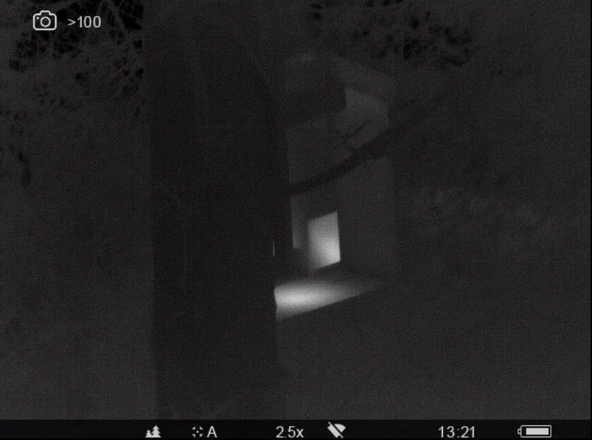 Thermal imagers for monitoring pine marten den boxes