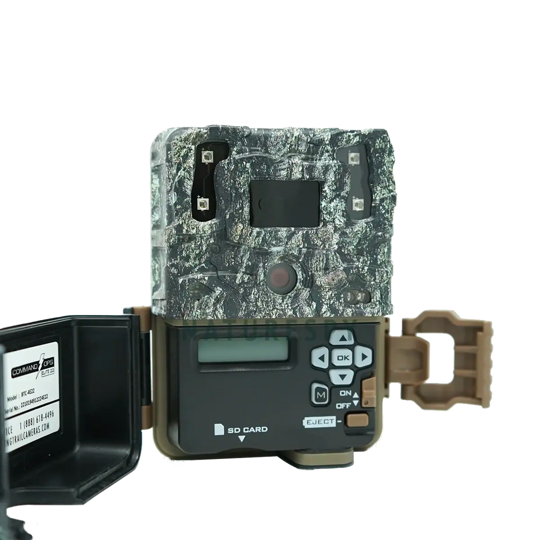 Browning Command Ops Elite 22 wildlife camera viewing screen