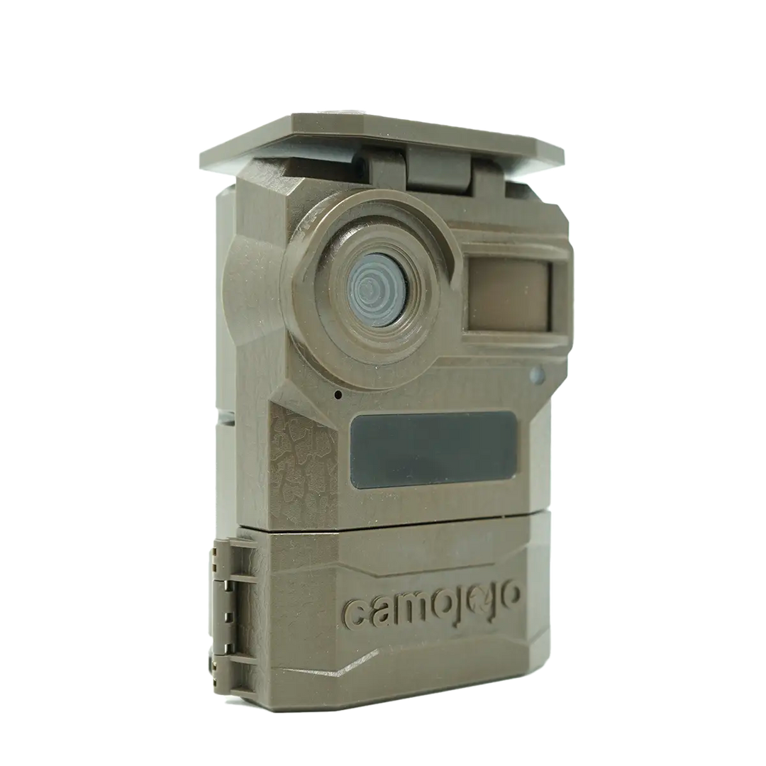 Camojojo Trace cellular wildlife camera side view 1