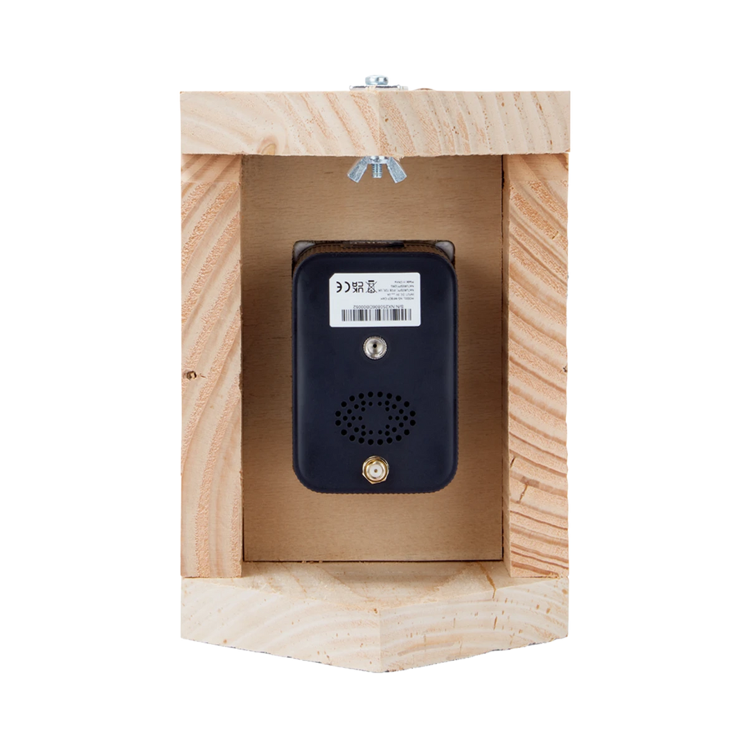 NatureSpy WiFi Solar Nestbox Cam – Camera Placed Inside Nest Box