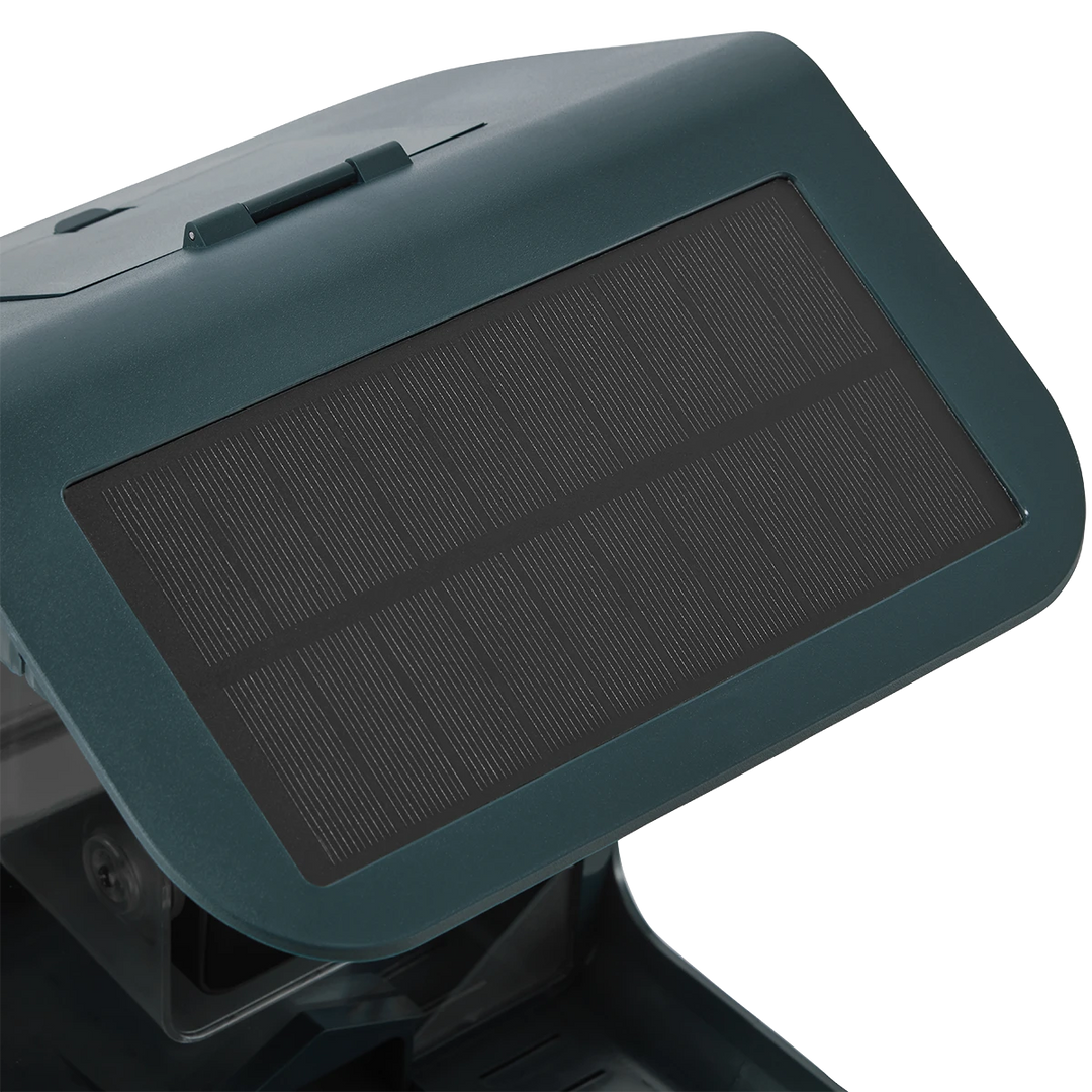 NatureSpy BirdCam Pro – Solar WiFi Bird Feeder Camera, Solar Panel Detail