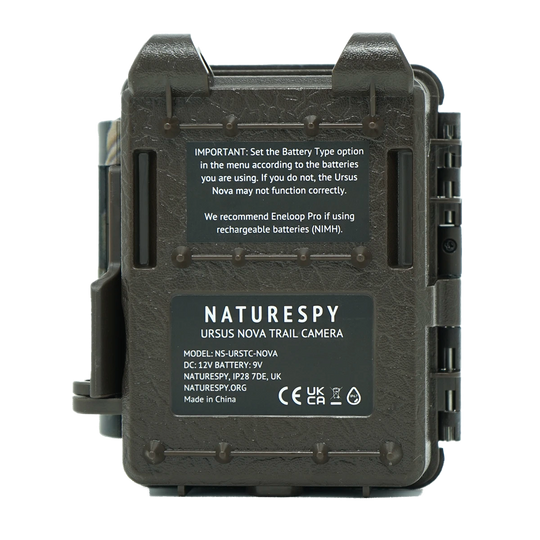 NatureSpy Ursus Nova Trail wildlife Camera back