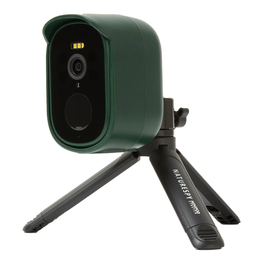 NatureSpy WiFi WildCam 3 garden wildlife camera with minipod stretch tripod