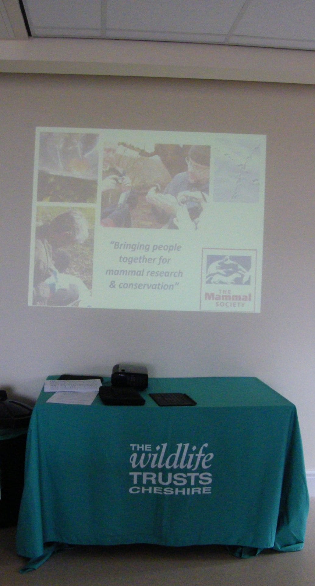 Mammal Society & Cheshire Wildlife Trust Workshop